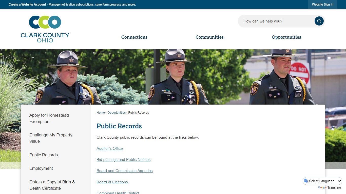 Public Records | Clark County, OH - Official Website